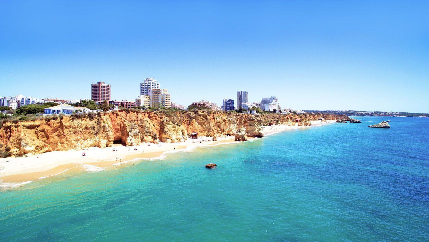 Praia Da Rocha Central 1 With Pool By Homing بورتيماو المظهر الخارجي الصورة